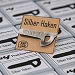 Silber Haken Pin-badge（ジィルバー・ハーケン・ピンバッジ）